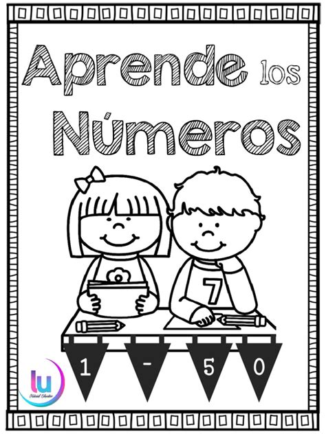 Lu Material Educativo Cuadernillo Aprende Los Números Del 1 Al 50 Pdf