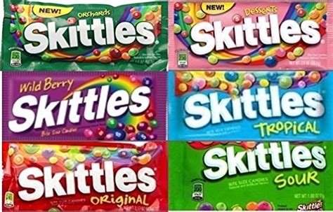 All American Skittles Assortment 6 Flavors 24 packs - EZ-SHIP PACK ...