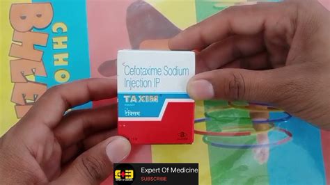 Taxim Injection Review Injection Taxim Gram Infection Fever