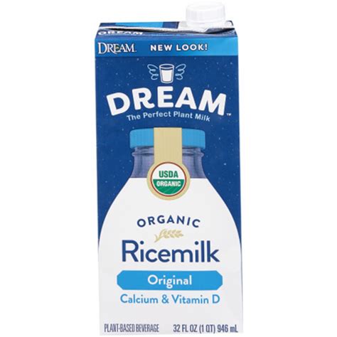 Dream Organic Original Rice Drink 32 Fl Oz Vitacost