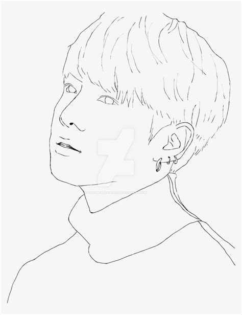 Bts Jung Kook Coloring Pages