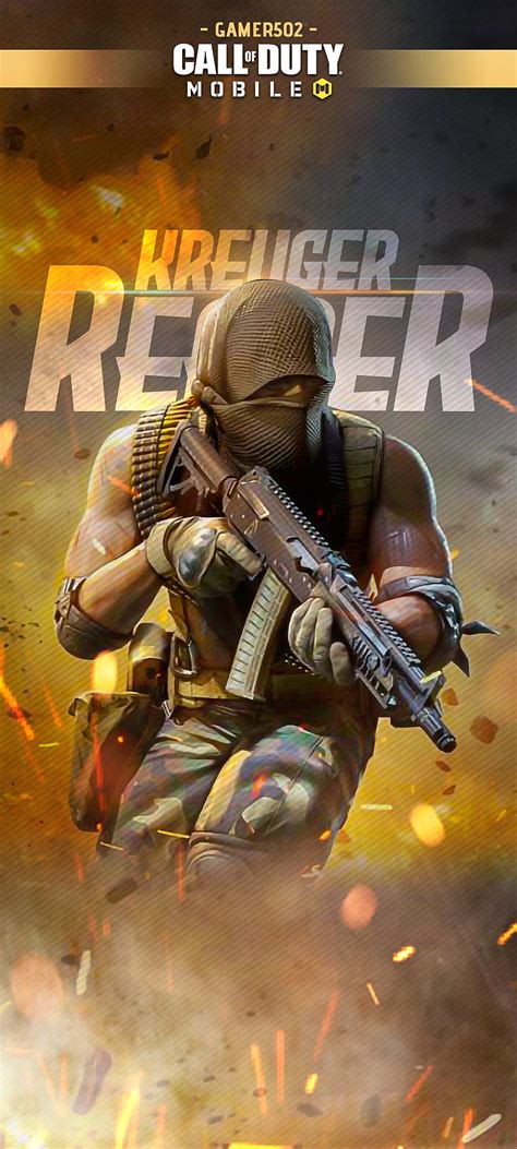 Kreuger Reaper Call Of Duty Mobile Codm Codmobile S Codm Codm