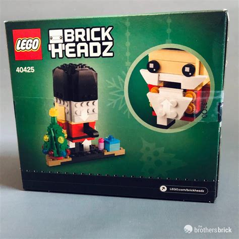 LEGO Holiday BrickHeadz 40425 Nutcracker Review The Brothers Brick