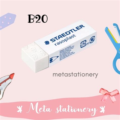 Jual Penghapus Eraser Staedtler 526 B20 Besar Shopee Indonesia