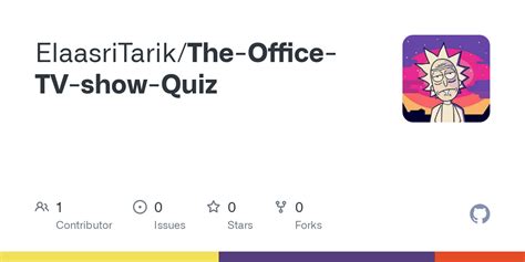 GitHub - ElaasriTarik/The-Office-TV-show-Quiz