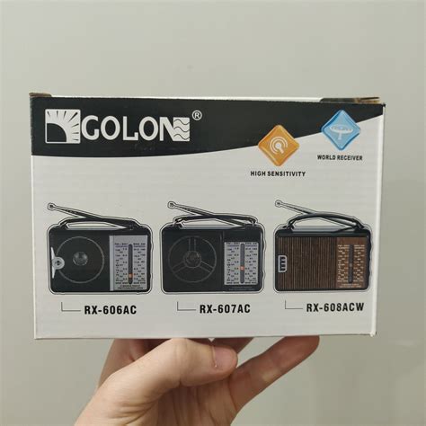 Радіо приймачі Golon RX-606AC-608AC (2xD, 220V): 250 грн ...
