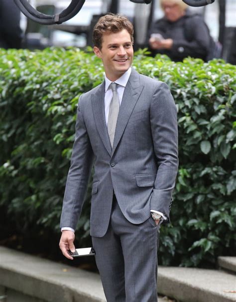 Jamie Dornan on the Fifty Shades of Grey Set | POPSUGAR Celebrity