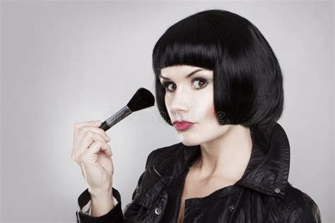 Brunette Sexy Immagine Stock Immagine Di Spazzola Ragazza