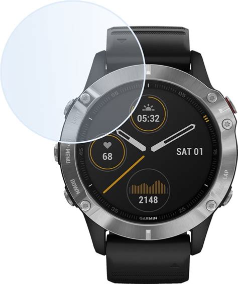 Screenprotector Geschikt Voor Garmin Fenix 6 Screenprotector Tempered