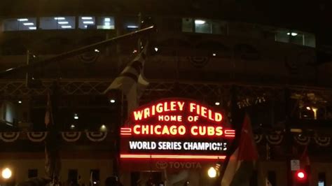 Wrigleyville Celebrates Chicago Cubs World Series Title Youtube