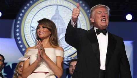 Donald Y Melania Trump Amor Y Complicidad Durante El Baile Inaugural