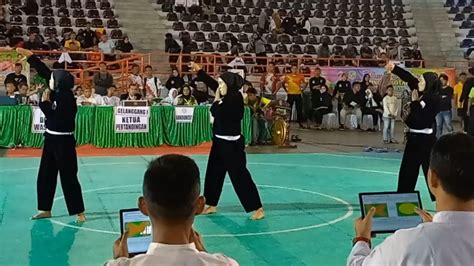 JUARA 1 REGU PUTRI TANJUNG BALAI PORPROV PENCAK SILAT 2022 YouTube