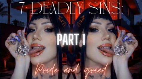 7 Sins Pride And Greed Part 1 Mesmerize Religious Satanic Mind Fuck Goth Girl JOI