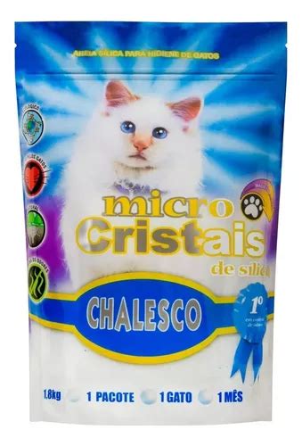 Chalesco Areia Higi Nica Micro Cristais Para Gatos Kg