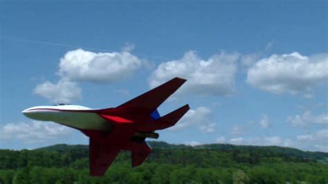 Rc Jet Su Turbine Model Very Close Past The Camera Youtube