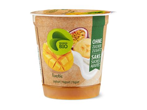 Kaufen Migros Bio Joghurt Exotic Ohne Zuckerzusatz Migros