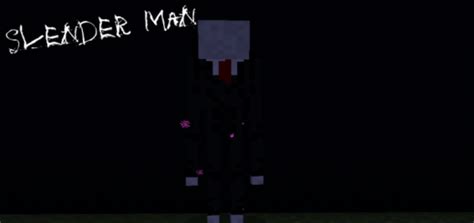 Slenderman Minecraft PE Addon/Mod 1.14.30, 1.14.20, 1.14.1