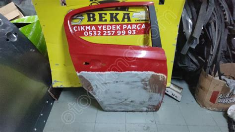 OPEL CORSA E SAĞ ARKA KAPI KIRMIZI ÇIKMA ORJİNAL YEDEK PARÇA Çıkma