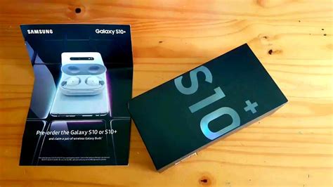 Samsung Galaxy S10 Plus Unboxing Youtube