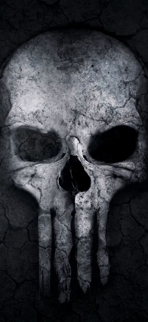 1125x2436 Punisher Skull Artwork Iphone XS,Iphone 10,Iphone X HD 4k ...