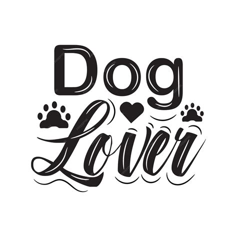 Premium Vector | Dog lover illustration with funny phrases or lettering