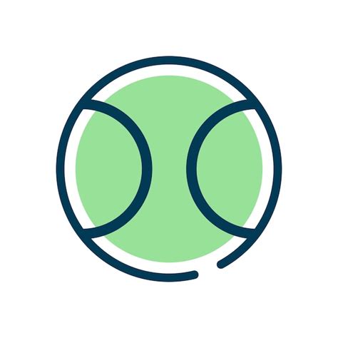 Premium Vector Tennis Ball Icon Design Vector Template