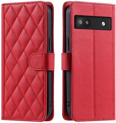 Telefon Etui Dla Google Pixel 6A Flip Portfel Folio Uchwyt Na Karty