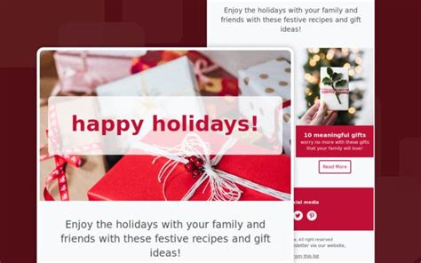 Happy Holidays! 2019 Email Template » W3Layouts