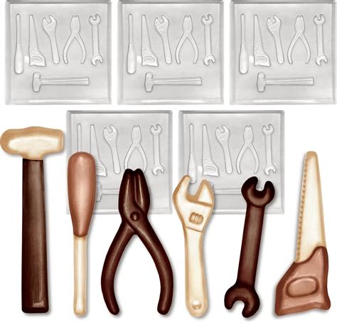 plastic mould  making chocolate tools mould  chocolate tools