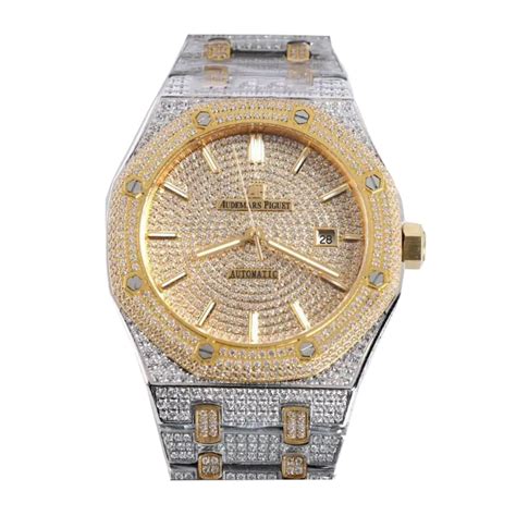 Ap Royal Oak Selfwinding Yellow Gold Silver Replica Jf Factory