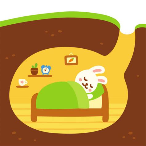 Rabbit Burrow Illustrations, Royalty-Free Vector Graphics & Clip Art ...