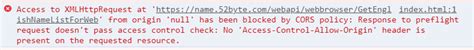 Access To Xmlhttprequest At From Origin Has Been Blocked By