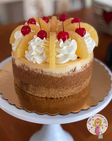 Pineapple Right Side Up Cheesecake