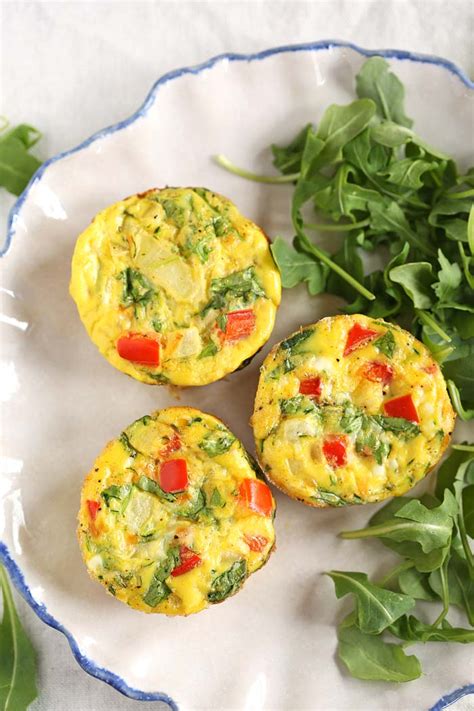 Healthy Veggie Egg Muffins - Eat Yourself Skinny