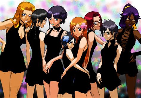 Bleach Girls By Colouredforpleasure On Deviantart