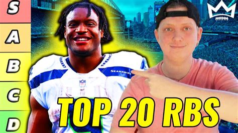 Top Running Back Rankings Tiers Ppr Fantasy Football