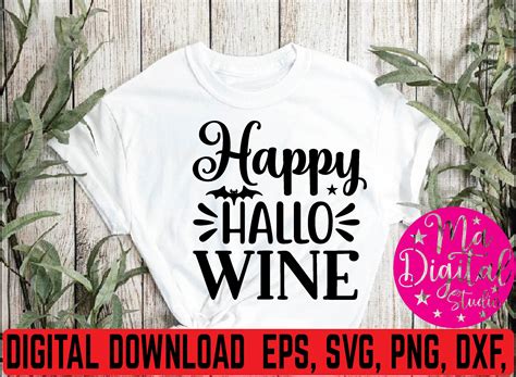 Happy Hallo Wine Svg Graphic By Ma Digital Studio Creative Fabrica