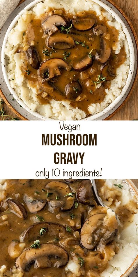 Vegan Mushroom Gravy Artofit