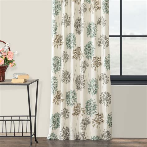 Exclusive Fabrics And Furnishings Botanical Floral Printed Cotton Twill