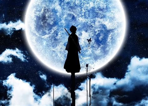 anime full moon wallpapers wallpapersafari