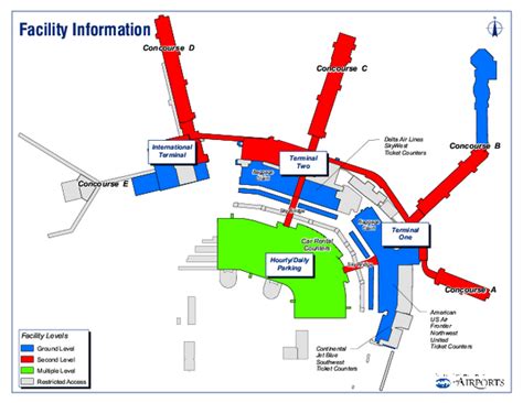 Map Of Slc Airport