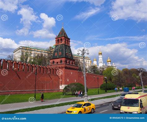 Der Turm Des Moskaus Der Kreml Redaktionelles Stockfoto Bild Von