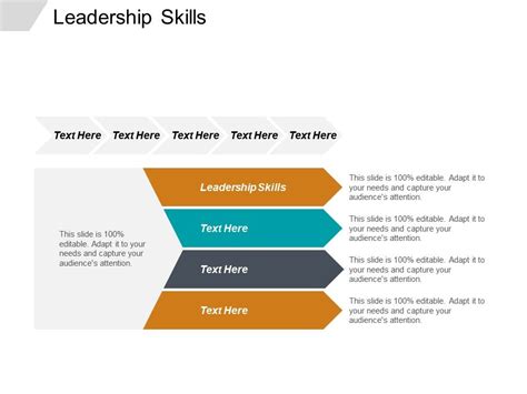 Leadership Skills Ppt Powerpoint Presentation File Skills Cpb