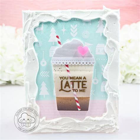 Cloud9 Crafts DT Inspiration Coffee Themed Friendship Card Feat