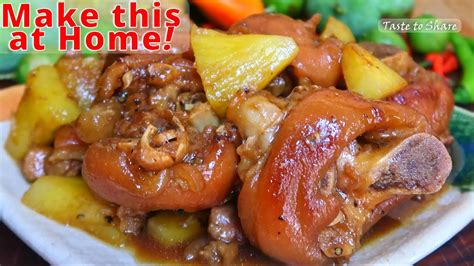 Yummy Pork Pata Hamonado The Secret Of Cooking Super Tender Juicy