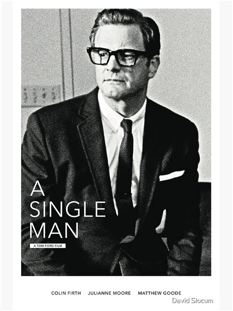 A Single Man Poster