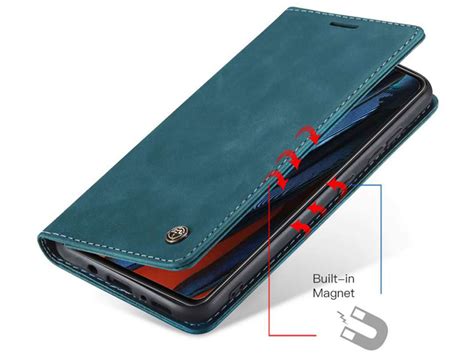 CaseMe BookCase Blauw Samsung Galaxy A33 Hoesje