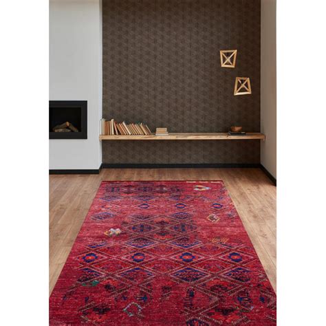 Latitude Vive Berrechid Medallion Machine Woven Red Area Rug Wayfair