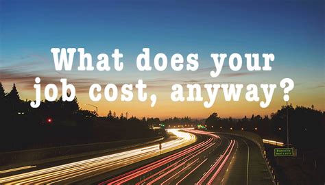 How much is your job really costing you?