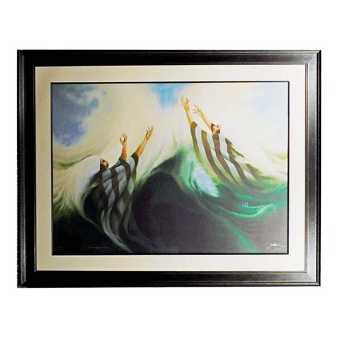 1990s Frank Howell Emergence Commemorative Giclee With Custom Frame